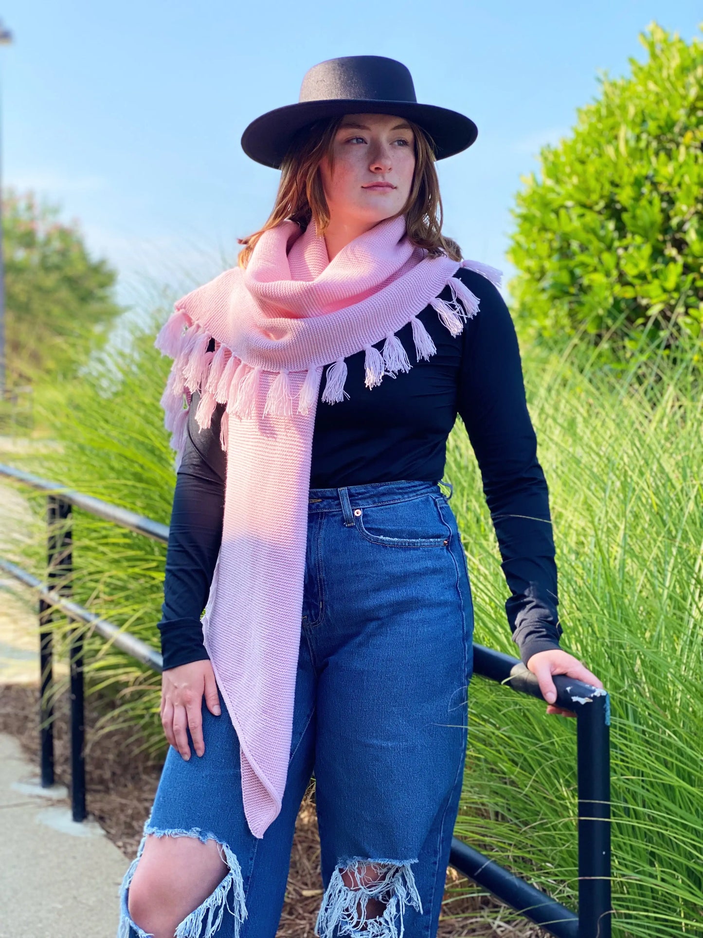 Rose sjaal