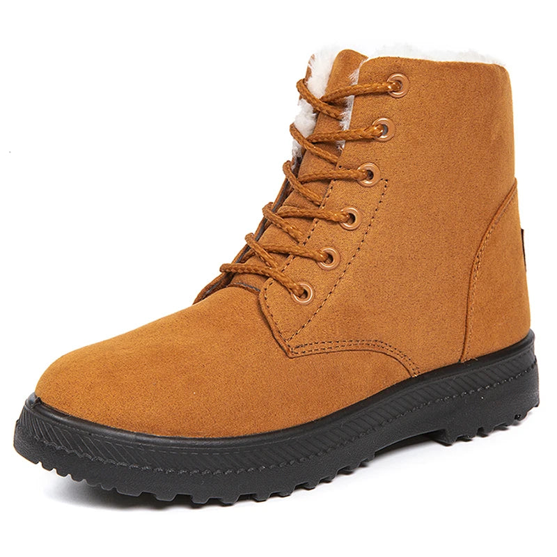 Women Boots Snow Plush Women Shoes Platform Boots for Women Fashion Keep Warm Women'S Boots Flat New Botas Mujer Winter Shoes