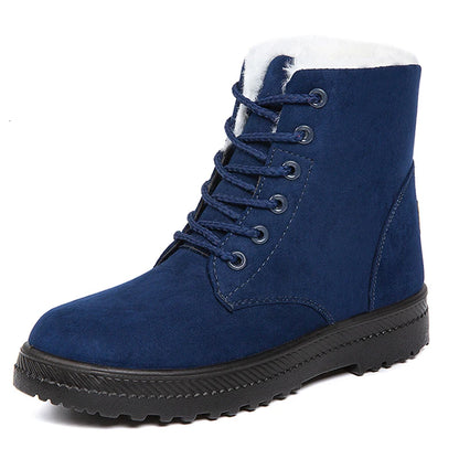 Women Boots Snow Plush Women Shoes Platform Boots for Women Fashion Keep Warm Women'S Boots Flat New Botas Mujer Winter Shoes