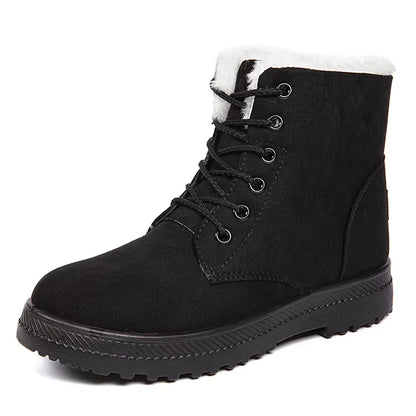 Women Boots Snow Plush Women Shoes Platform Boots for Women Fashion Keep Warm Women'S Boots Flat New Botas Mujer Winter Shoes