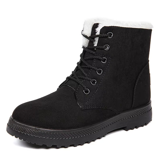 Women Boots Snow Plush Women Shoes Platform Boots for Women Fashion Keep Warm Women'S Boots Flat New Botas Mujer Winter Shoes